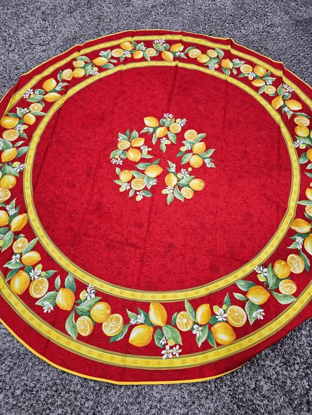 French Provencal 100% Cotton Tablecloth 66